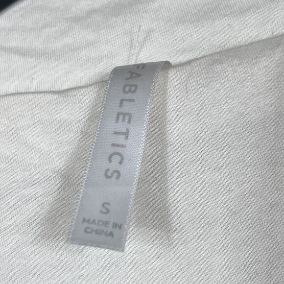 Fabletics Jacket Womens SZ Small Rylan Sherpa Teddy Jacket Full Zip Plush - Picture 13 of 13